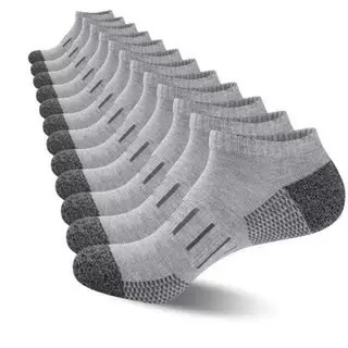 Ankle Sock Low Cut - Erkek Yastıklı Bilekli Spor Çorapları, Nefes